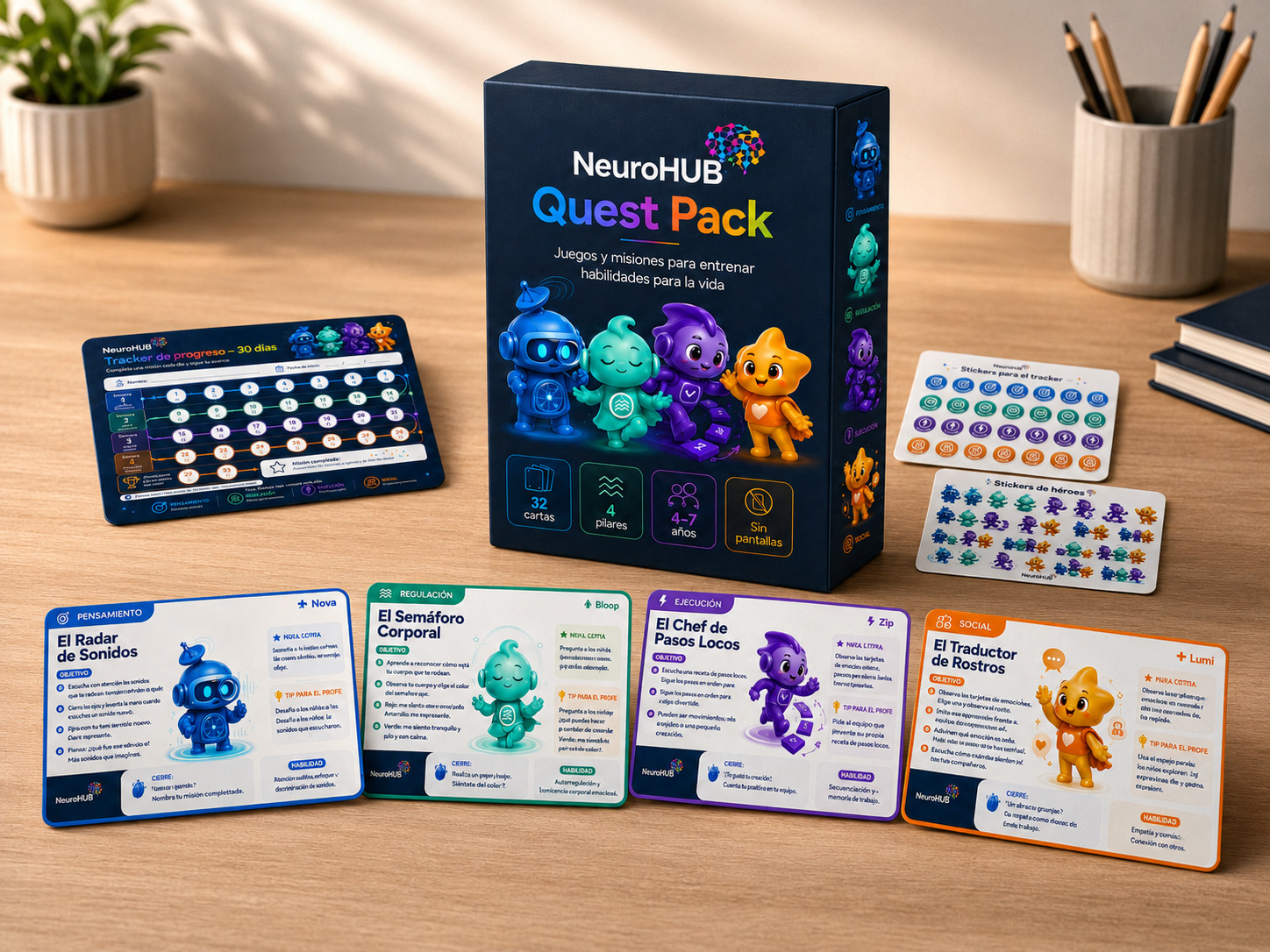 Conectividad NeuroHUB: Hogar, Fundación y Especialista