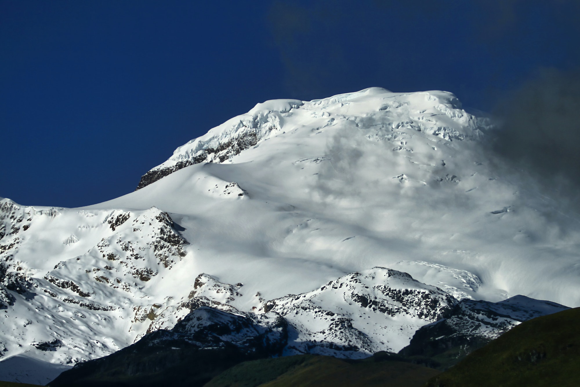 Antisana Stratovolcano, Ecuadorian Andes, Ecuador